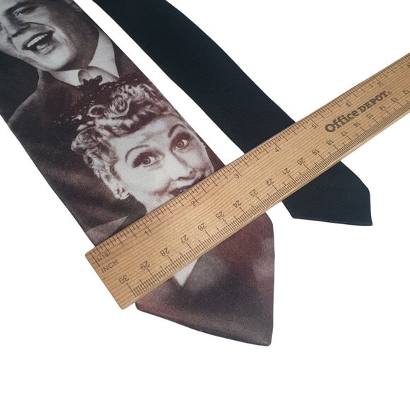 I Love Lucy Novelty Neck Tie By Ralph Marlin Men Vintage Comedy TV Classic FLAW - Picture 4 of 7